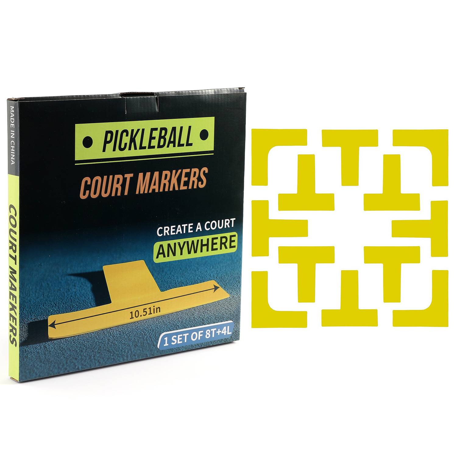 Yellow on the venue line [color box packaging]